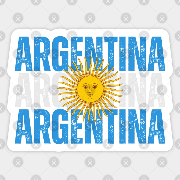 Argentina flag, argentinian flag Sticker by eka123